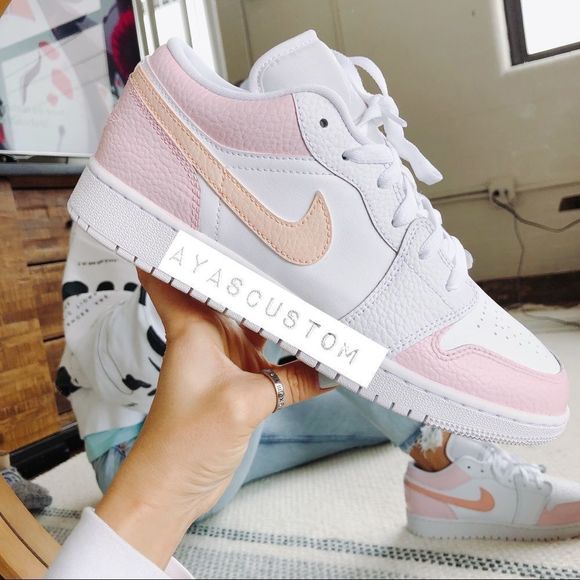 Nike Shoes - Custom painted air Jordan low